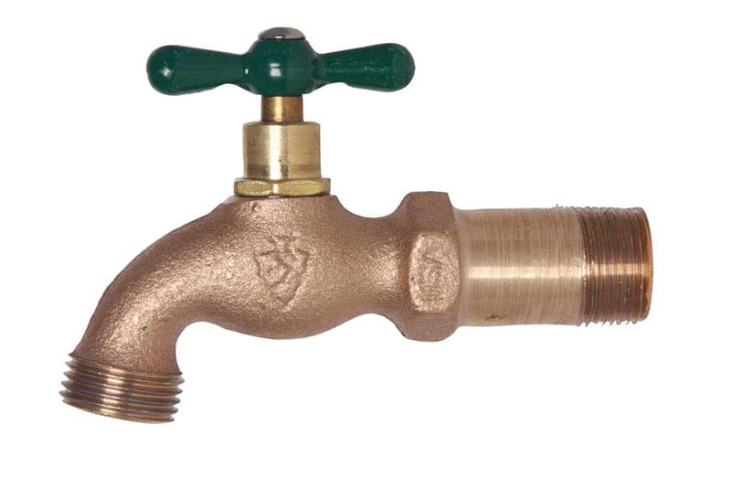 Arrowhead 201LF 1/2 in. MIP X 3/4 in. MHT Brass Hose Bibb