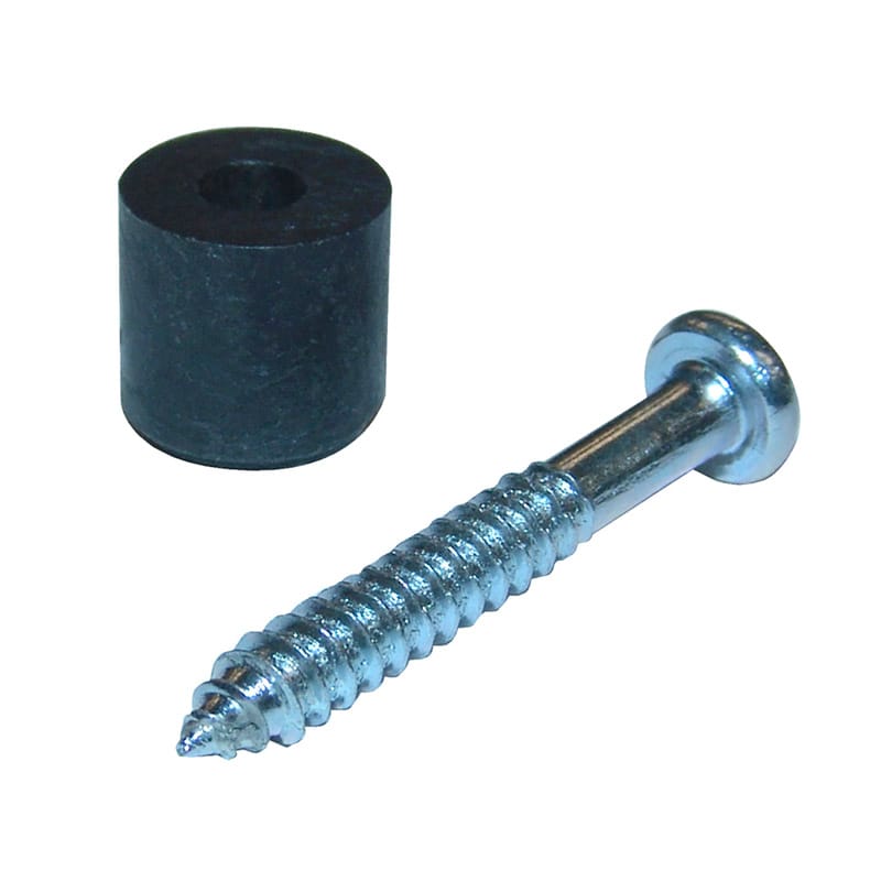 Crawford 14994 Zinc Plated Black/Silver Steel Pegboard Mounting Hardware 12 pk