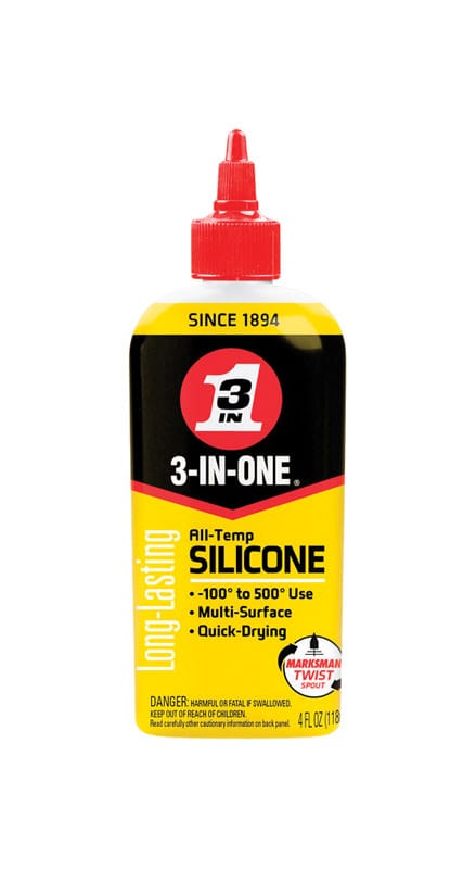3-IN-ONE 120008 Silicone Lubricant 4 oz