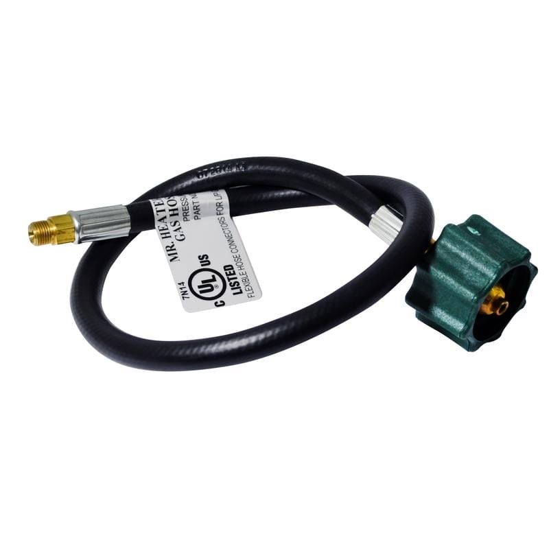 MR. Heater F271158-12 1/4 in. D X 12 in. L Brass/Plastic Acme Nut x Inverted Male Flare Hose Assembly
