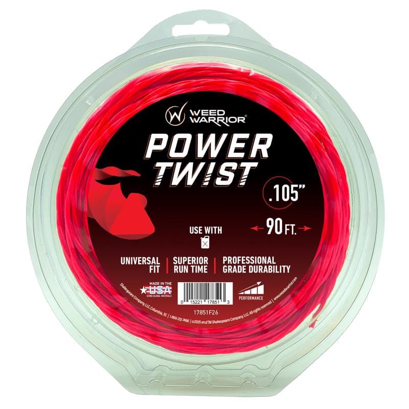 Weed Warrior 17851 Professional Grade .105 in. D X 90 ft. L Trimmer Line