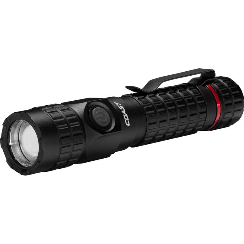Coast 31262 PX200R 2000 lm Black LED Rechargeable Rechargeable Flashlight
