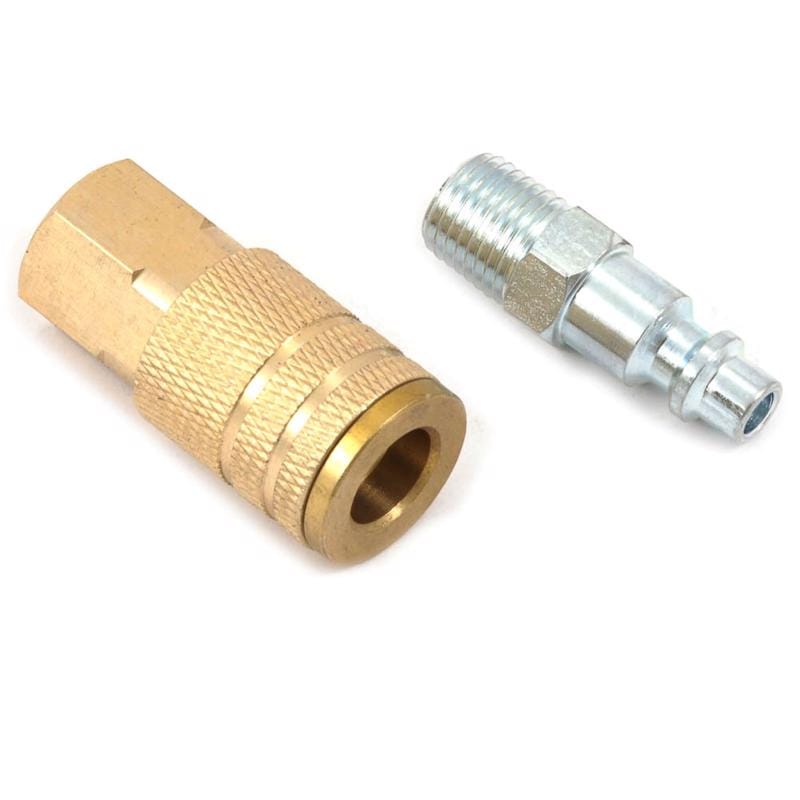 Forney 75305 Plug+Cpl 1/4"M 1/4"F I/M