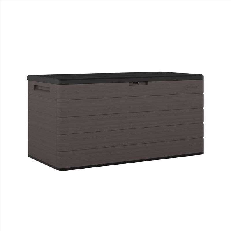 Suncast BMDB1171 58 in. W X 29 in. D Charcoal Plastic Deck Box 170 gal