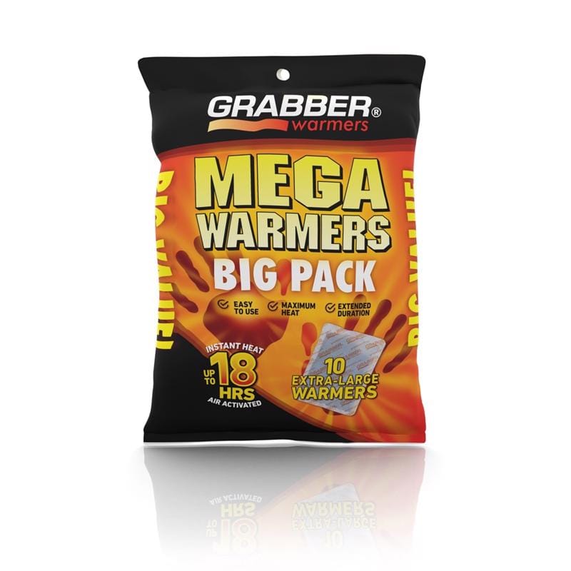 Grabber Warmers G802200 Mega Hand Warmer 10 pk