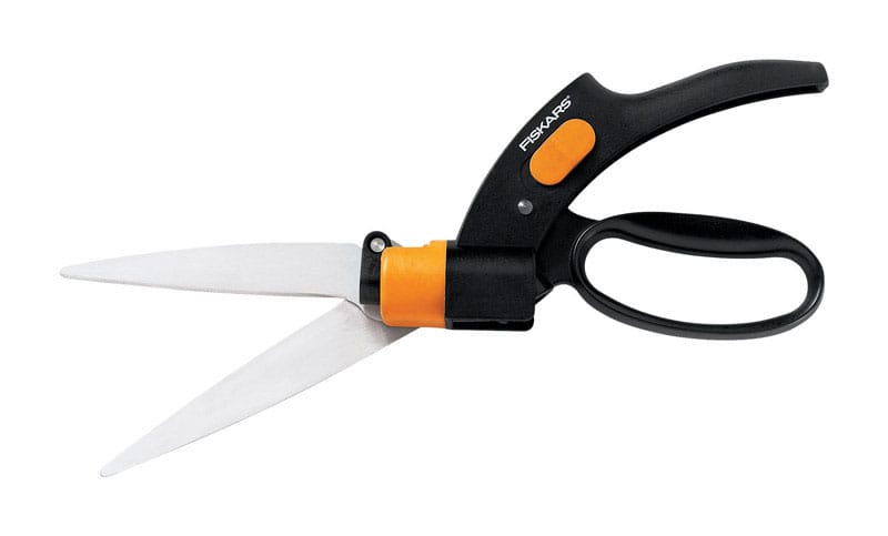 Fiskars 1070879 Shear Ease Steel Straight Edge Grass Shear