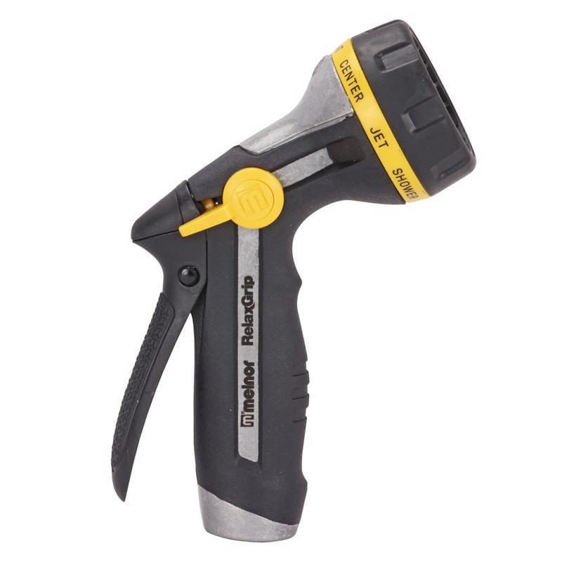 Melnor R201 RelaxGrip 8 Pattern Adjustable Multi-Pattern Metal Hose Nozzle