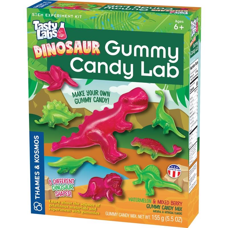 Thames & Kosmos 550054 Dinosaur Berry/Watermelon Gummi Candy 5.5 oz