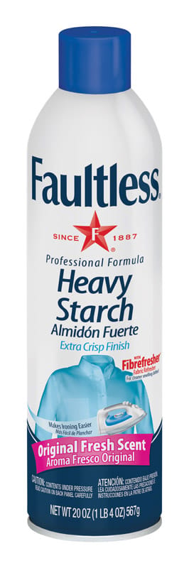 Faultless 20722 Fresh Scent Heavy Starch Spray 20 oz