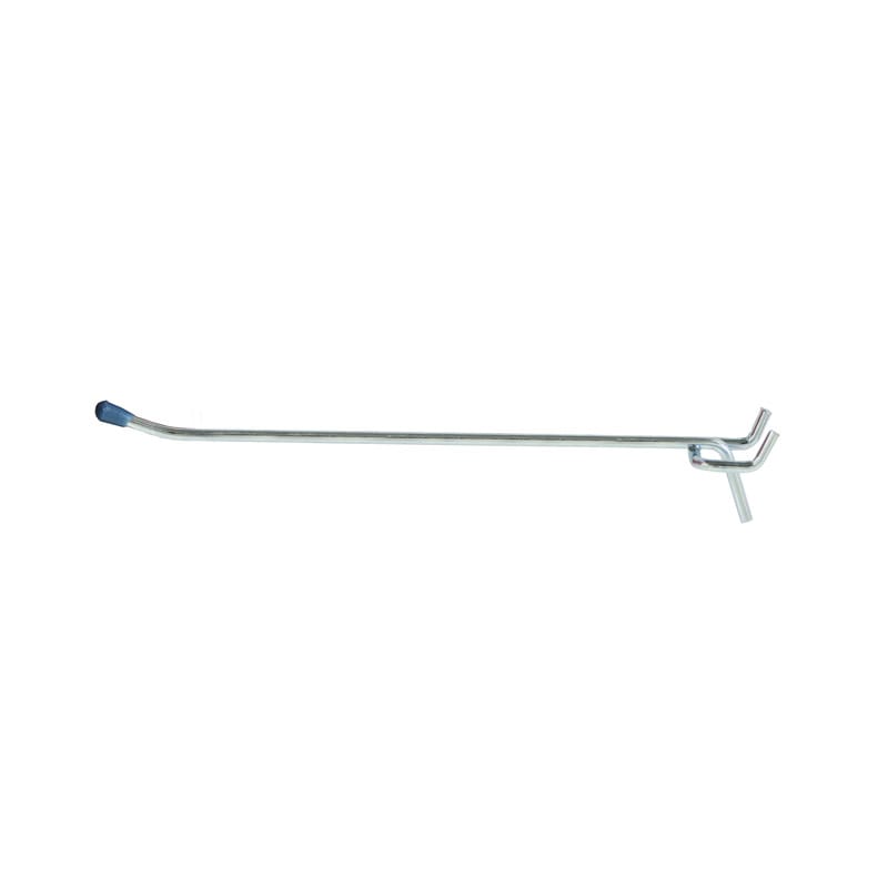 Crawford 18380 Silver Steel 8 in. Peg Hooks 3 pk