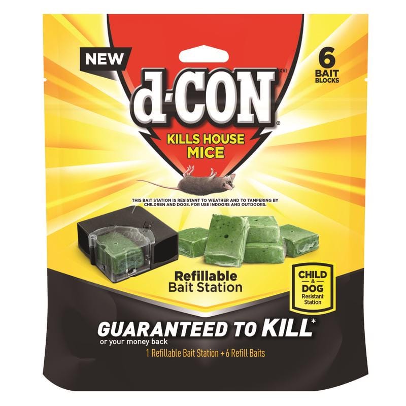 D-Con 1920098665 Bait Station Blocks For Mice