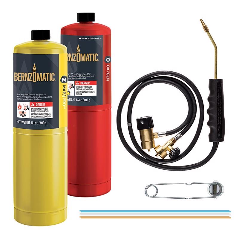 Bernzomatic WK5500OX Torch Kit 1 pc MAP-Pro/Oxygen