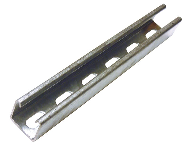 Unistrut RP1000T10PG50 1-5/8 in. D X 10 ft. L Zinc Wire Channel For IMC