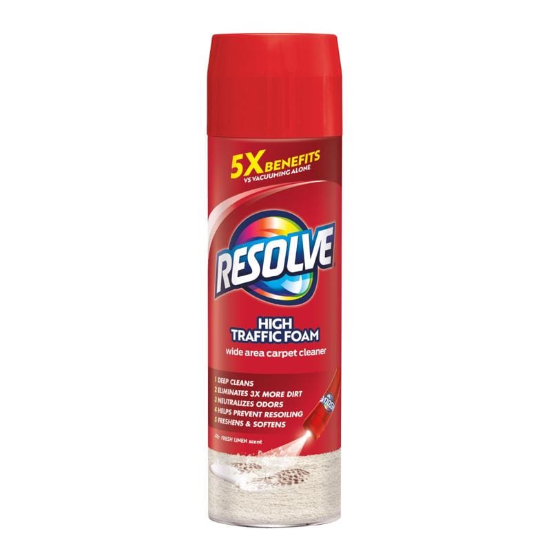 Resolve 1920000706 FOAM RESOLVE Carpet Cleaner 22 oz Foam