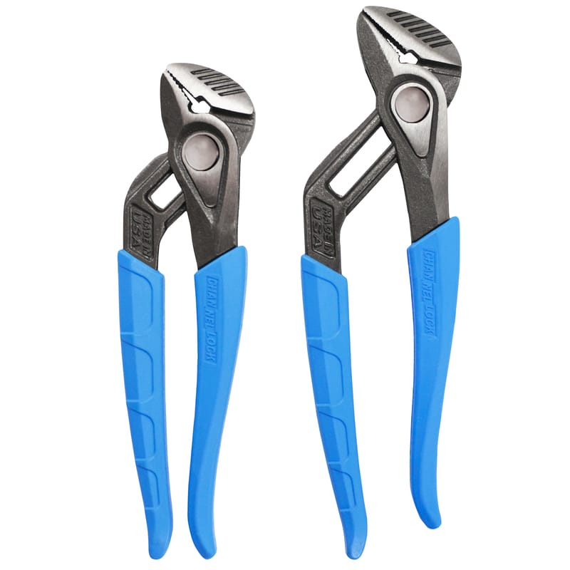 Channellock GS-1X SpeedGrip 2 pc Steel Tongue and Groove Pliers Set