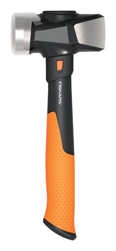 Fiskars 1067457 IsoCore 3 lb Steel Club Hammer 11 in. Steel Handle